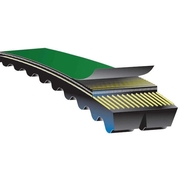 Super HC XP (Notched Premium) PowerBand Belts, 2/5VXP1180